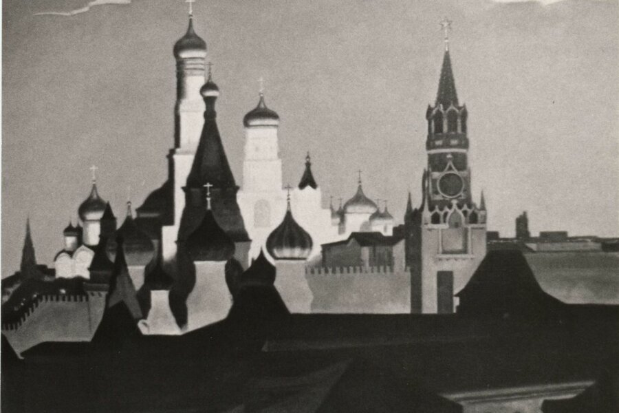 Peter Pavlovič Ossovskij, 1982, olej na plátně